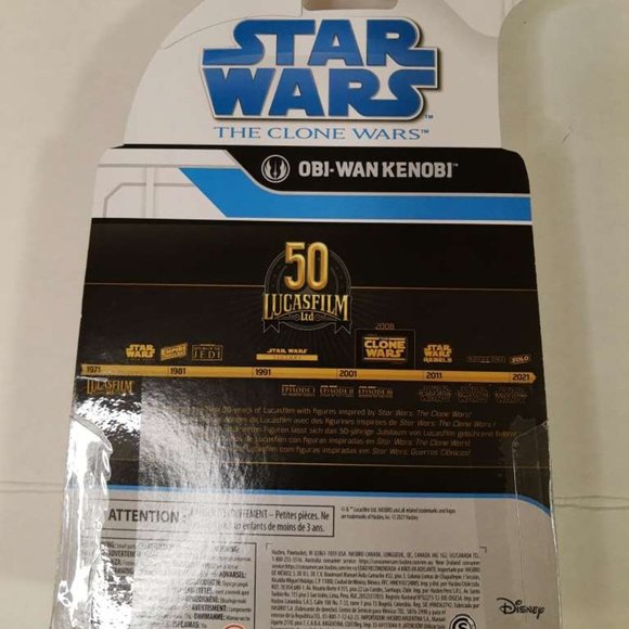 Star Wars The Clone Wars Obi-Wan Kenobi - MINT - Picture 3 of 3
